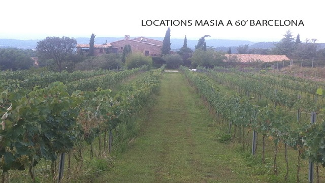 Locations Masía cerca de Barcelona